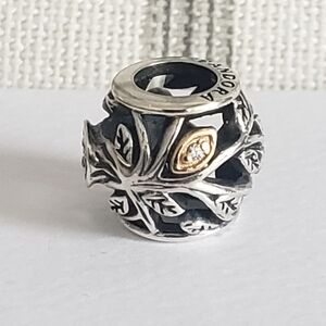 Pandora Tumbling Leaves Charm